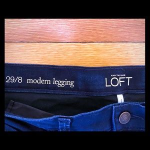 Loft Modern Leggings size 29/8 -